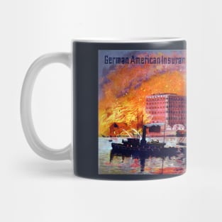 1885 German American Insurance of New York Mug